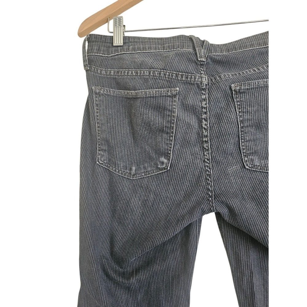 Vince Riley Skinny Pinstripe Jeans Wilshire Wash Quiet Luxury Urban Size 28 - Picture 9 of 10